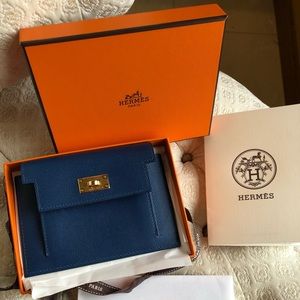 ❌SOLD❌Hermes Kelly Pocket Compact Wallet